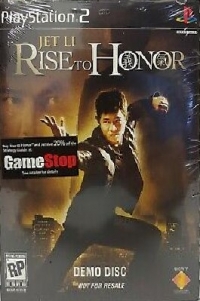 Jet Li: Rise to Honor Demo Disc Box Art