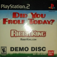 Ribbit King Demo Disc Box Art
