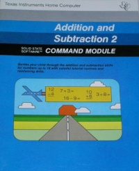 Addition and Subtraction 2 Box Art