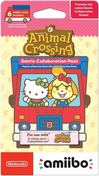 Animal Crossing Sanrio Collaboration Pack Box Art
