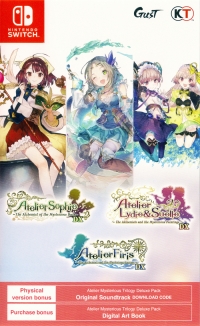 Atelier Mysterious Trilogy Deluxe Pack Box Art
