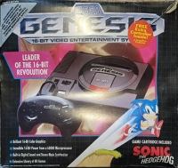 Sega Genesis - Sonic the Hedgehog (Refurbished / Free Extra Controller Inside) Box Art