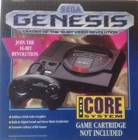 Sega Genesis - The Core System (MK-1611 / Made in Japan) Box Art