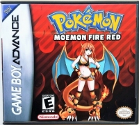 Pokémon Moemon Fire Red Box Art