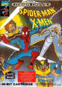 Spider-Man and the X-Men in Arcade's Revenge (Made in Mexico) Box Art