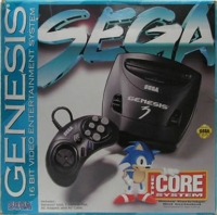 Sega Genesis - The Core System (Genesis 3 / AC Adapter Made in Taiwan) Box Art