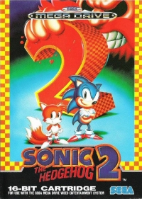 Sonic the Hedgehog 2 (Made in Japan) Box Art