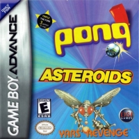 Pong / Asteroids / Yars' Revenge Box Art