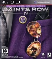 Saints Row IV - Commander in Chief Edition [CA] Box Art