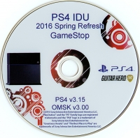 PS4 IDU 2016 Spring Refresh GameStop Box Art