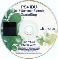 PS4 IDU 2017 Summer Refresh GameStop Box Art