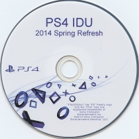 PS4 IDU 2014 Spring Refresh Box Art