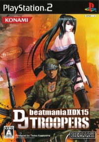 Beatmania IIDX 15: DJ Troopers Box Art