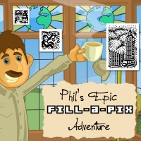 Phil's Epic Fill-a-Pix Adventure Box Art