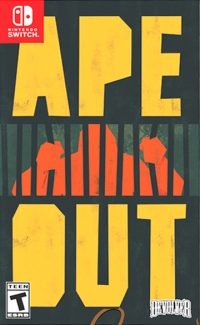 Ape Out (behind bars cover) Box Art