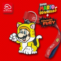 MyNintendo - Super Mario 3D World + Bowser's Fury Cat Mario Keychain Box Art
