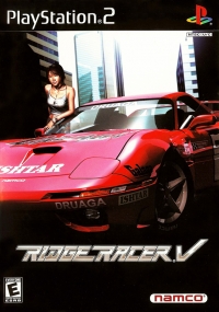 Ridge Racer V Box Art