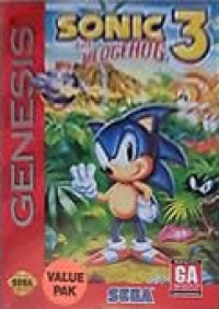 Sonic the Hedgehog 3 (Value Pak) Box Art