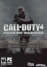 Call of Duty 4: Modern Warfare - Limited Collector's Edition Box Art