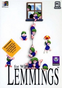 Lemmings for Windows Box Art