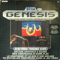 Irwin Sega Genesis - Altered Beast (Game Cartridge Not Included) Box Art