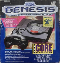Irwin Sega Genesis - The Core System ($50 Rebate) Box Art