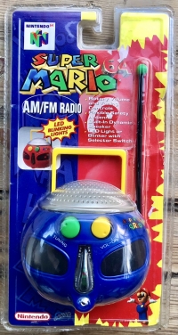 Super Mario 64 AM/FM Radio Box Art