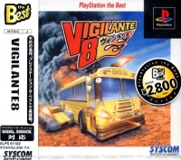 Vigilante 8 - PlayStation the Best Box Art