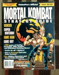 GamePro's Official Mortal Kombat Strategy Guide Box Art