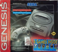 Sega Genesis (6 Games Inside) [CA] Box Art