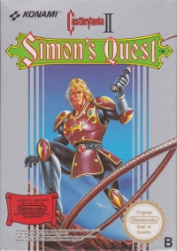 Castlevania II: Simon's Quest [FR] Box Art