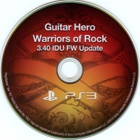 Guitar Hero: Warriors of Rock 3.40 IDU FW Update Box Art