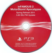inFamous 2 / MotorStorm: Apocalypse Spring Refresh 2011 3.60 IDU FW Update Box Art