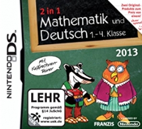 2 in1 Mathematik und Deutsch 1.-4. Klasse 2013 Box Art