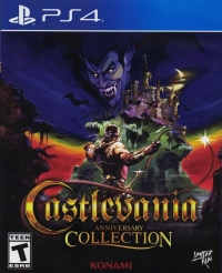 Castlevania Anniversary Collection (Dracula cover) Box Art