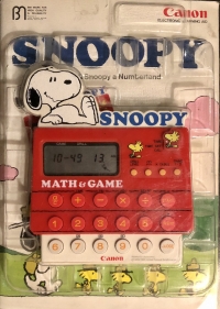 Snoopy Math & Game [IT] Box Art