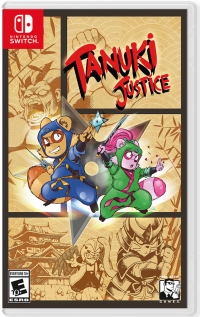 Tanuki Justice (brown cover) Box Art