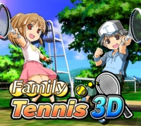 Family Tennis 3D Box Art