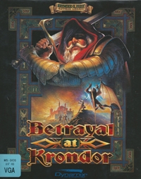 Betryal at Krondor Box Art