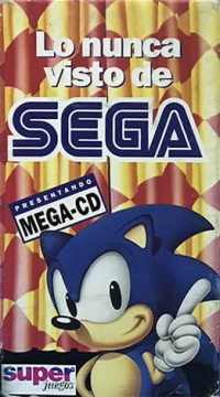 Lo Nunca Visto de Sega Presentando Mega-CD (VHS) Box Art