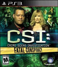 CSI: Fatal Conspiracy Box Art