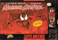 Spider-Man & Venom: Maximum Carnage (gray cartridge) Box Art