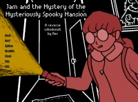 Jam and the Mystery of the Mysteriously Spooky Mansion Box Art