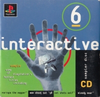 Interactive CD Sampler Disc Volume 6 (SCUS-94242) Box Art