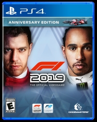 F1 2019: Anniversary Edition Box Art