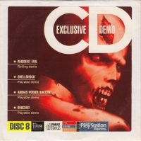 Official UK PlayStation Magazine Demo Disc 8 Box Art