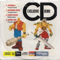 Official UK PlayStation Magazine Demo Disc 10 Box Art