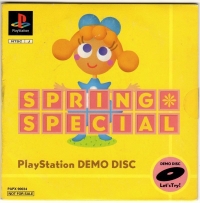 Spring Special PlayStation Demo Disc Box Art