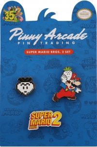 Super Mario Bros. 2: 35th Anniversary Pin Set Box Art