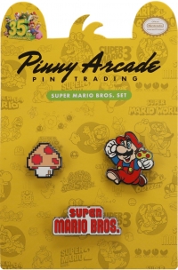 Super Mario Bros.: 35th Anniversary Pin Set Box Art